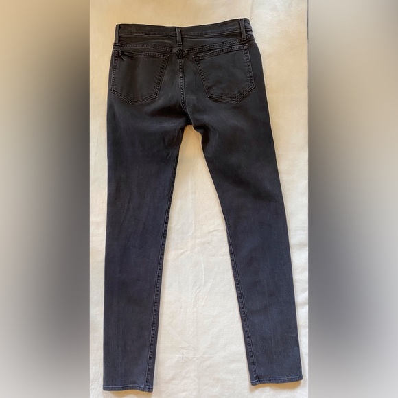 Frame Denim L’Homme Skinny Fit Washed Black Denim - Picture 2 of 3